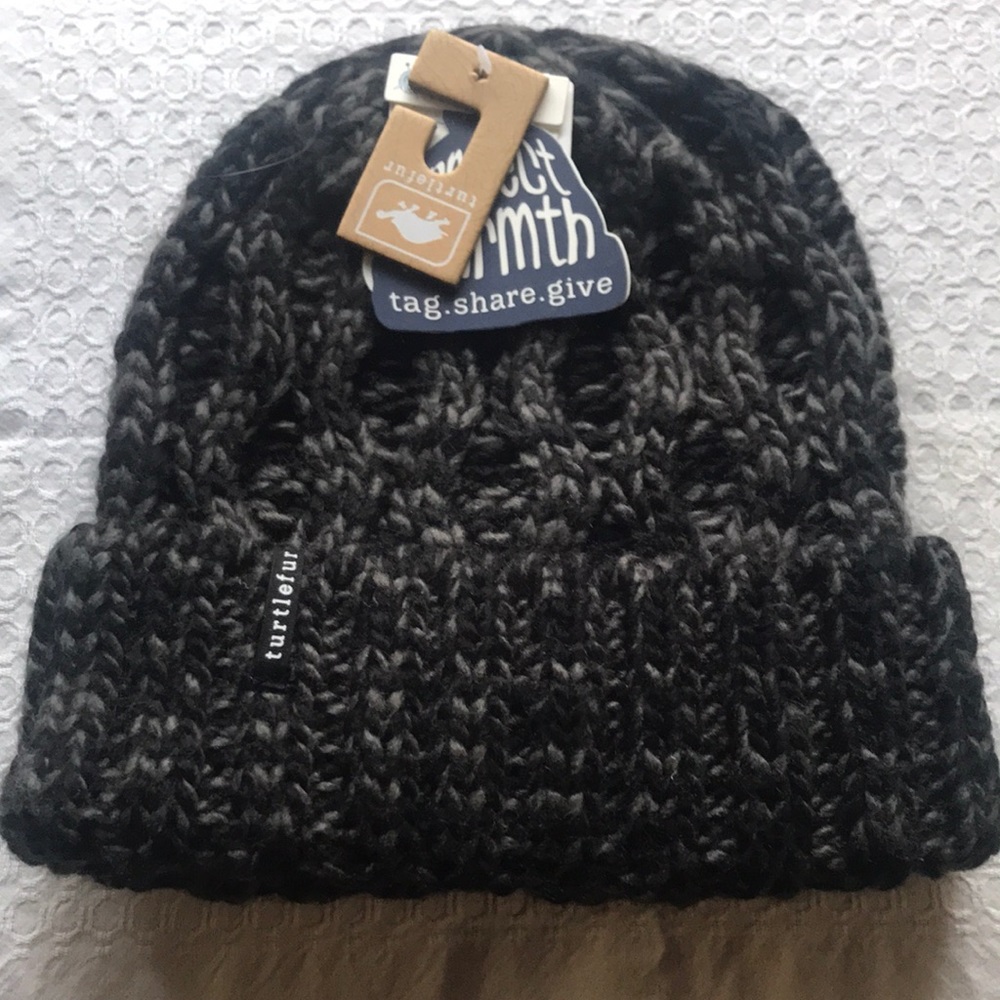 Turtle Fur Cory Hat Black adult